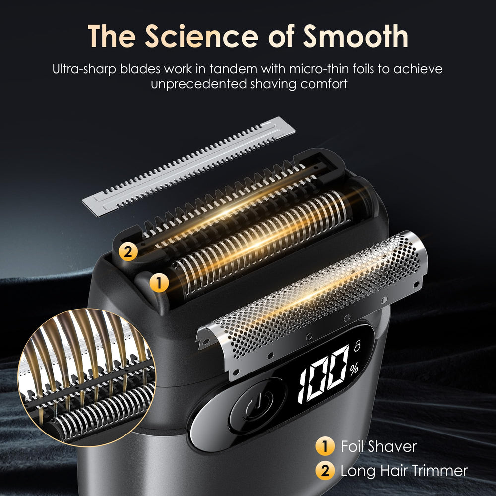 Titanium alloy blades with floating technology for precise shaping