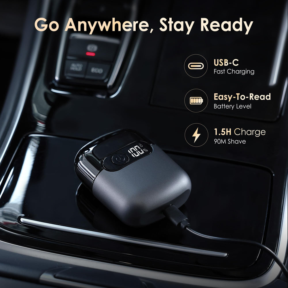 USB-C fast charging indicator showing quick power top‑ups
