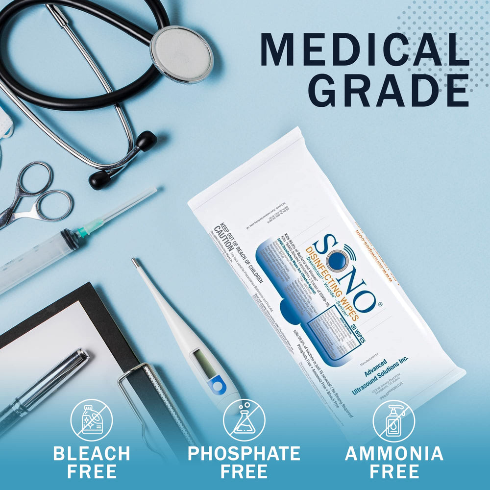 SONO soft-pack wipes stay portable for classrooms, offices, and homes.