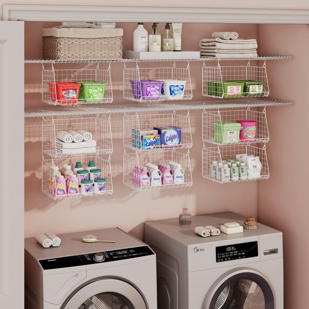 Sonyabecca 360-degree rotating hook provides easy item access.