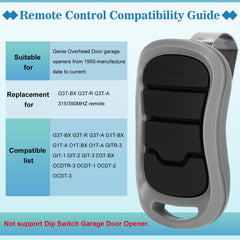 Soobool replacement keypad for Overhead Genie openers