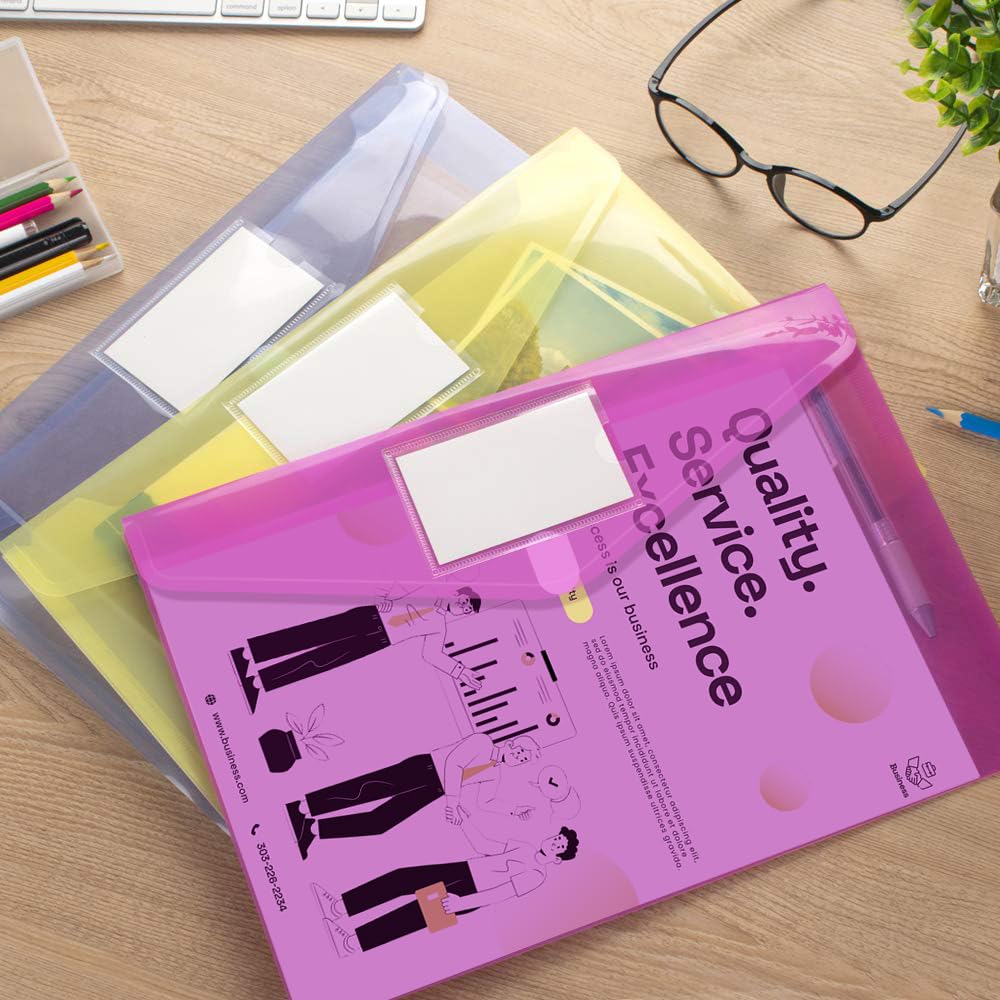 Sooez color assortment supports color coding and faster retrieval.