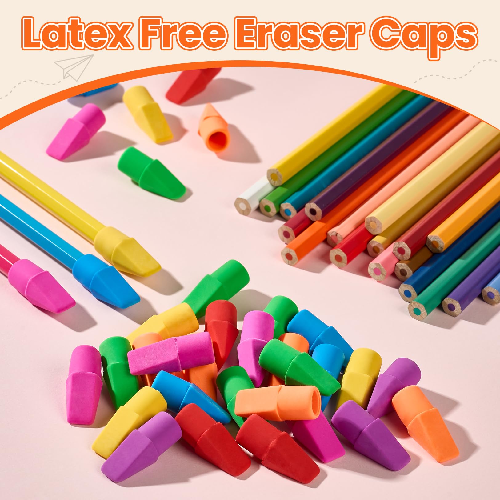 Sooez classroom erasers used by students in a bright learning environment.