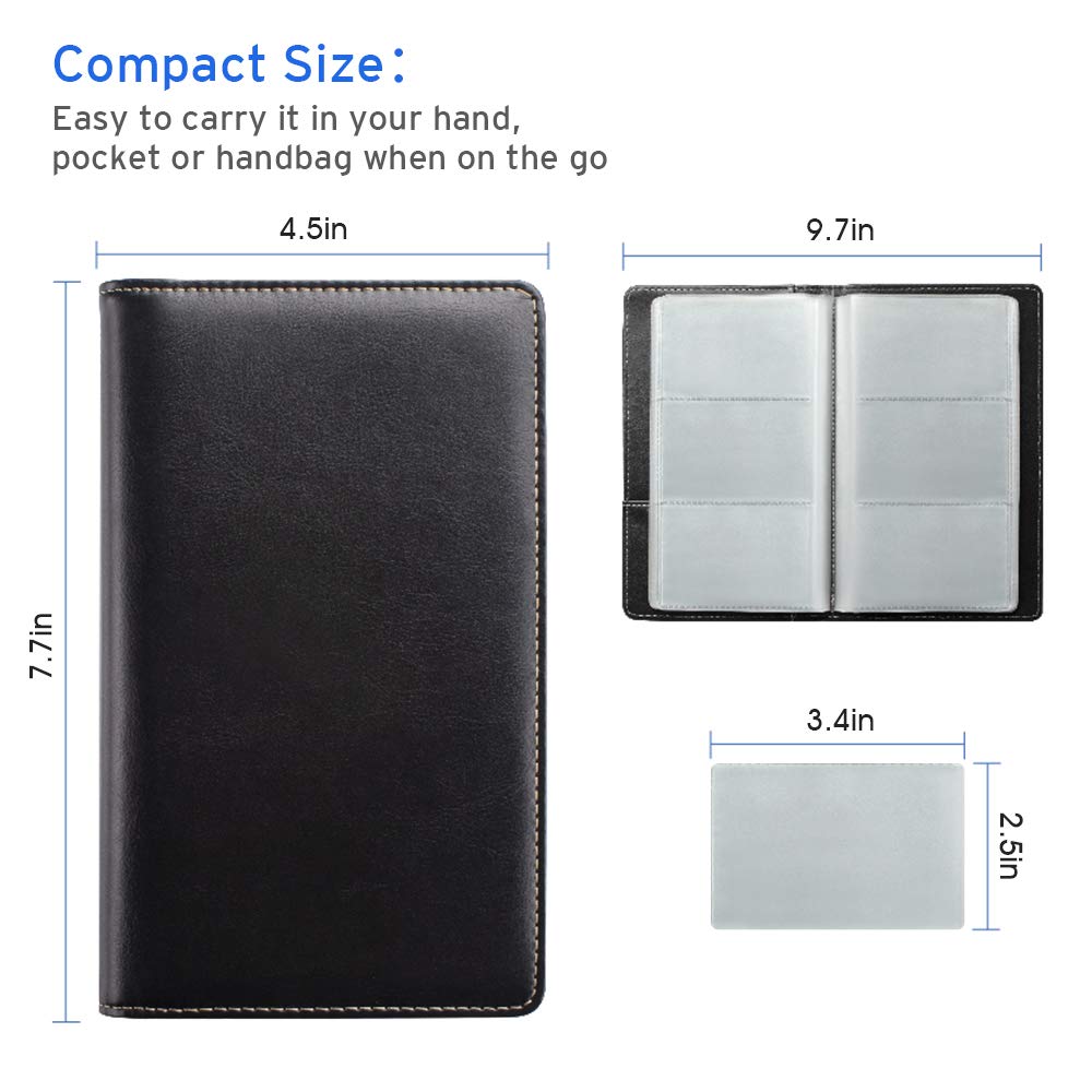 Sooez card book handheld design supports on-the-go networking
