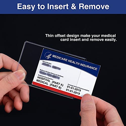Sooez sleeve with offset opening facilitates easy insertion and removal of cards