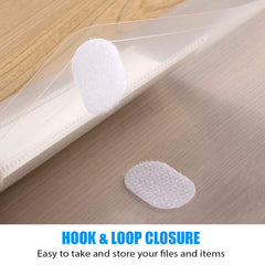 Sooez transparent envelopes with large capacity for 200 sheets