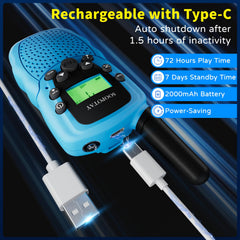 Soopotay walkie talkies deliver clear sound with squelch for silent signaling
