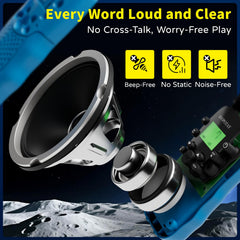 Soopotay walkie talkies feature keypad lock for uninterrupted playtime