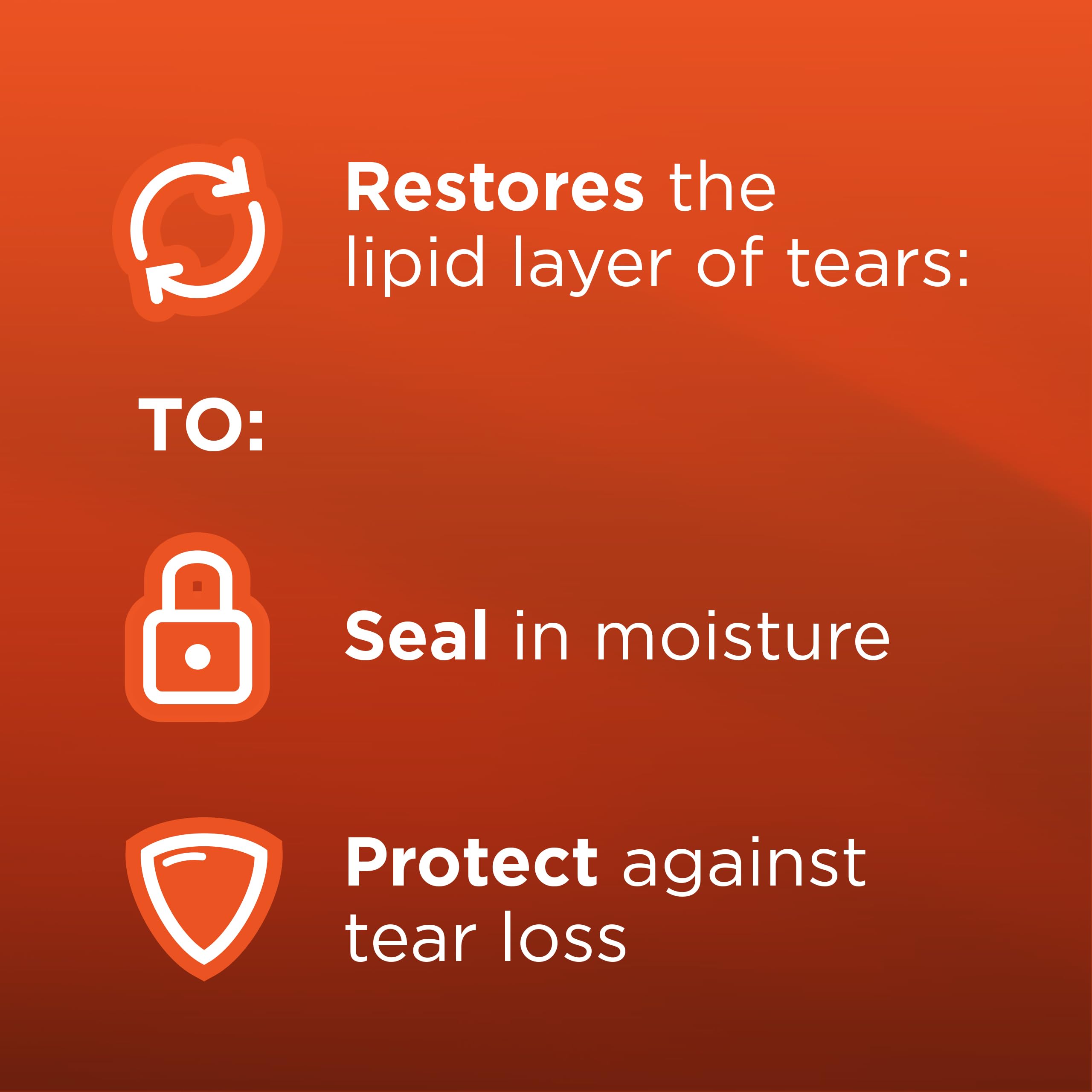 Soothe XP Eye Drops refreshing feel upon application for gentle relief