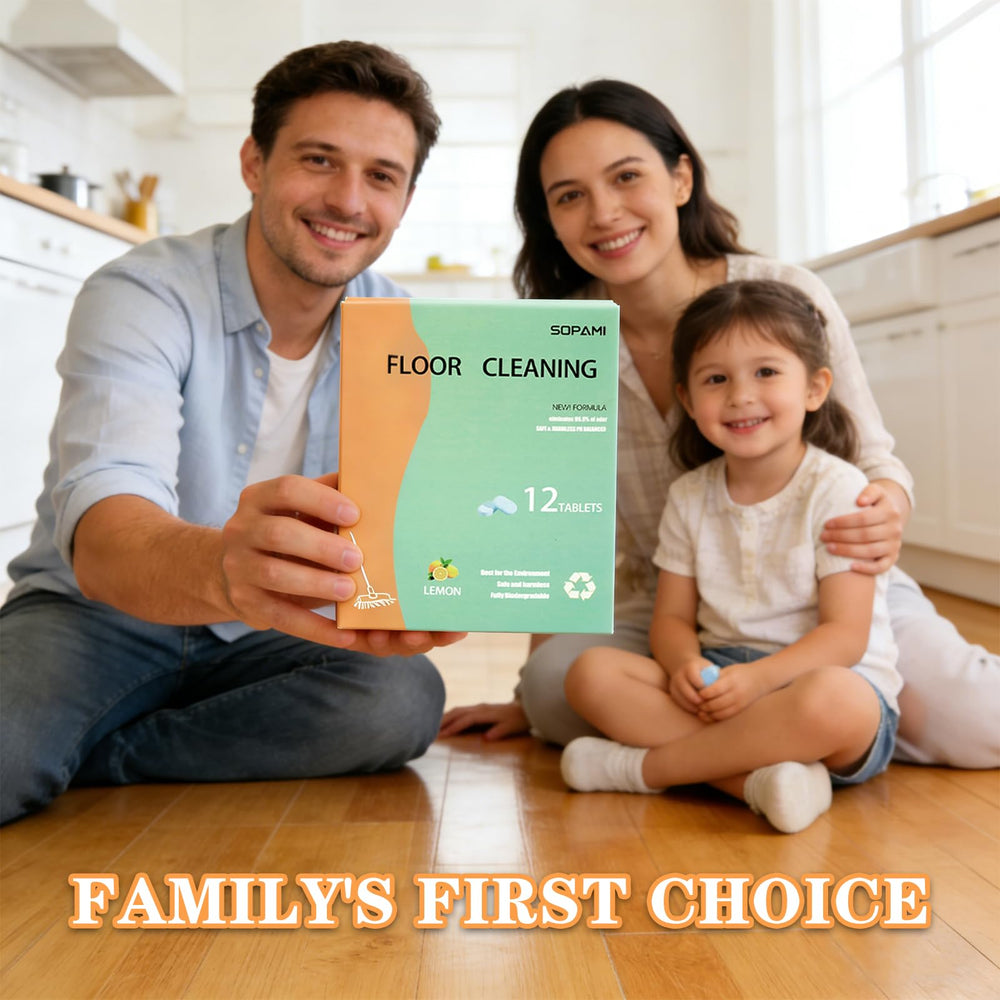 SOPAMI enzyme-based formula is pet-friendly for homes with children and pets.