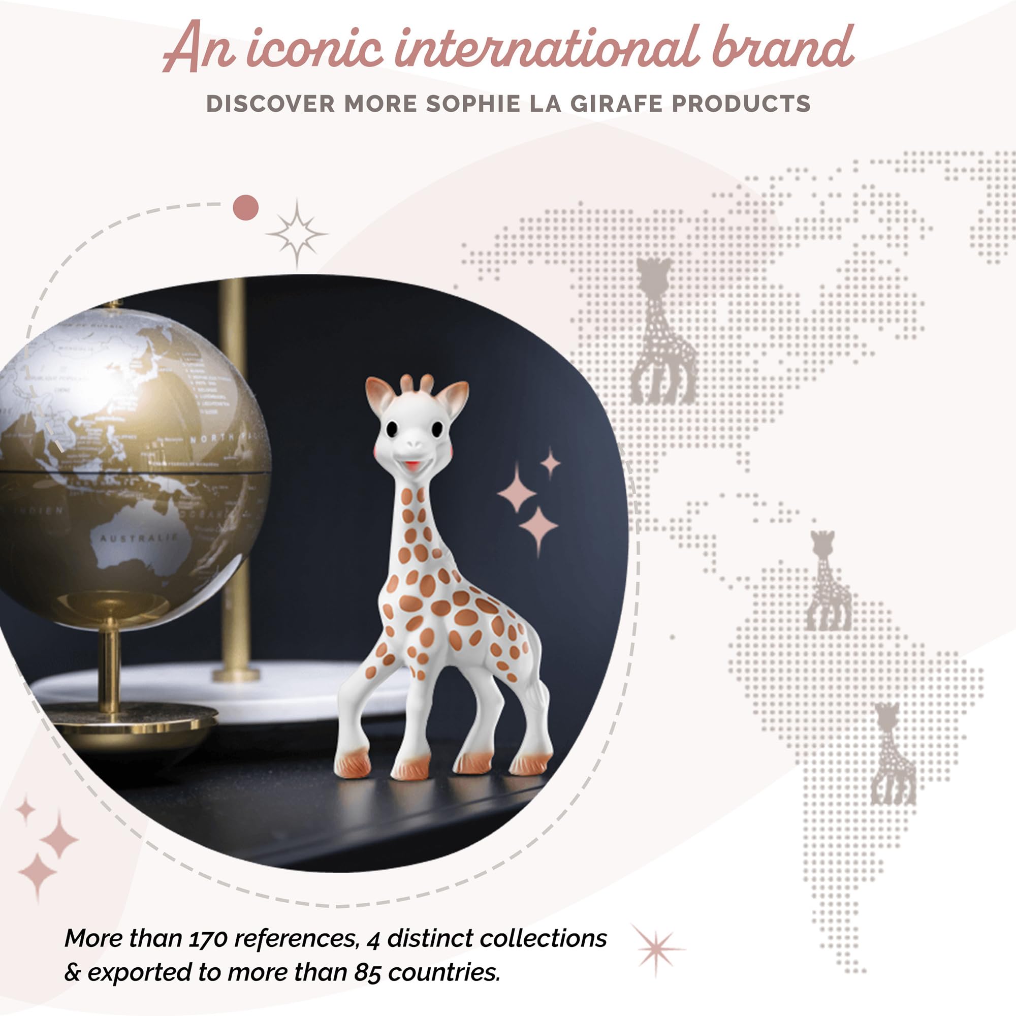 Sophie la Girafe gift-ready packaging ideal for new baby celebrations.