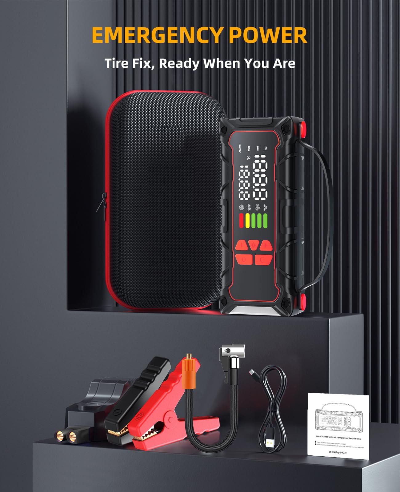 Soramir 5000A emergency kit EVA case ready
