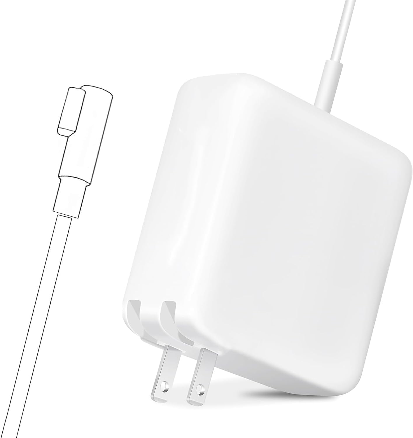 SorsnA MacBook Pro charger with L-Tip connector for on-the-go charging