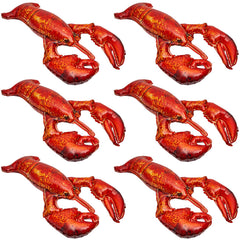 Sosation lobster balloon front view for vivid birthday decor