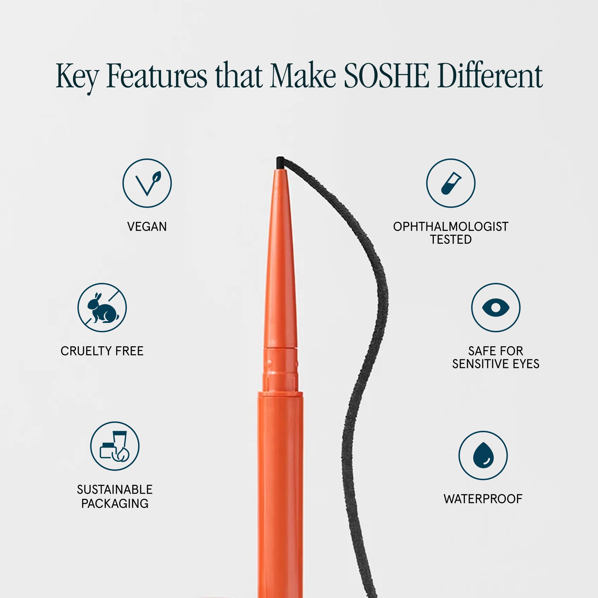 Leaping Bunny cruelty-free certification logo for SOSHE products.