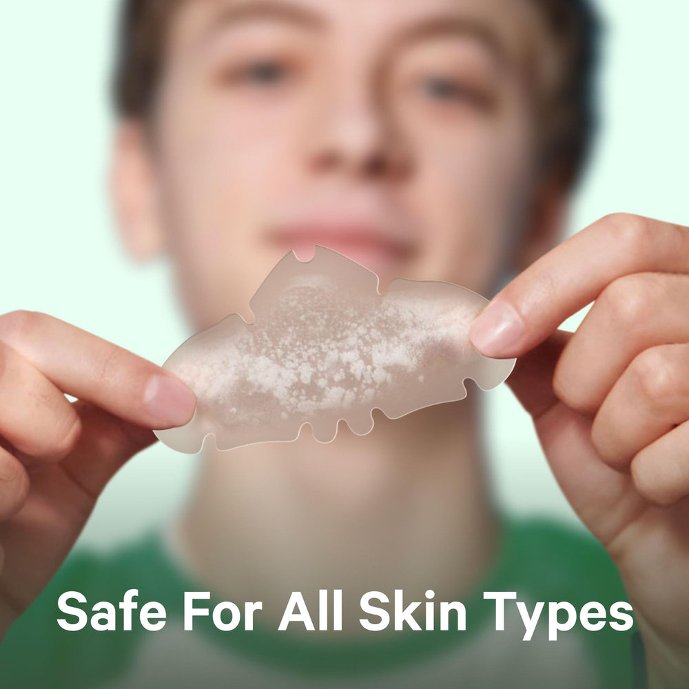 Sosky FSA/HSA approved acne patches indicating a budget-friendly skincare option.