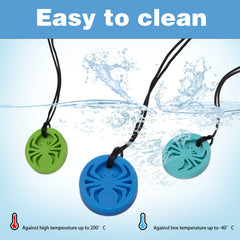 SOSKYGELO Spider texture provides tactile feedback for sensory exploration.