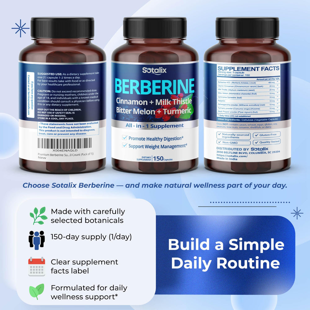 Sotalix 150-day supply pack highlighting extended value.
