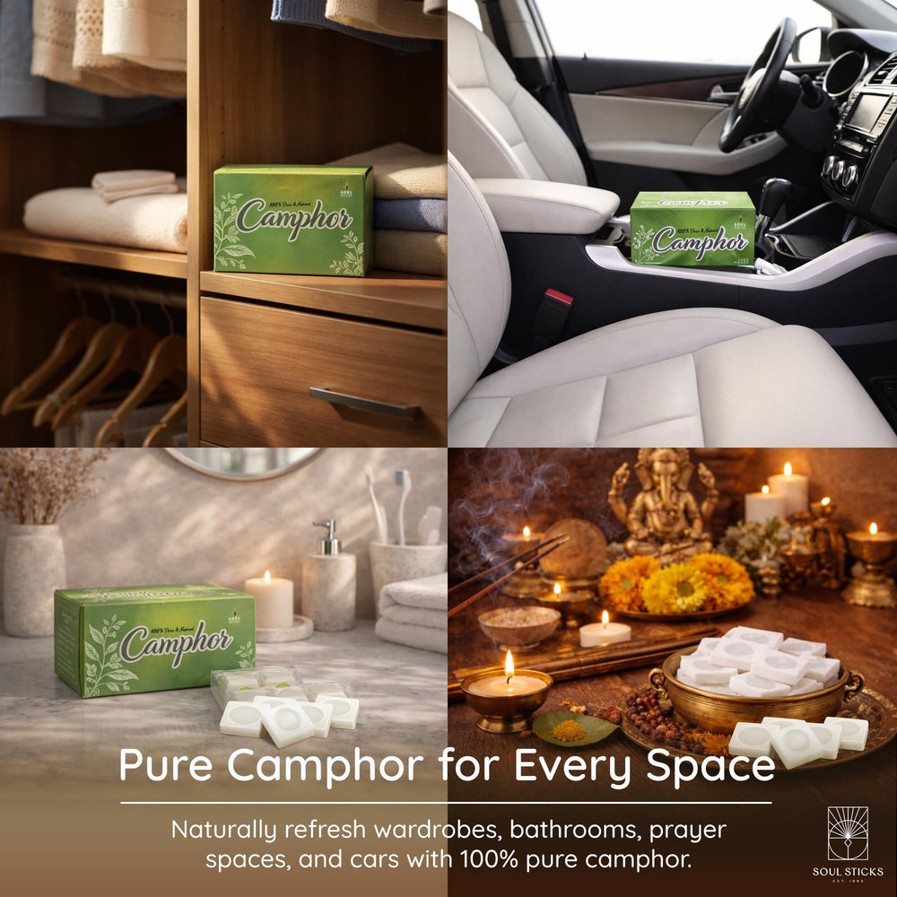 Soul Sticks aroma diffuser scene with camphor fragrance