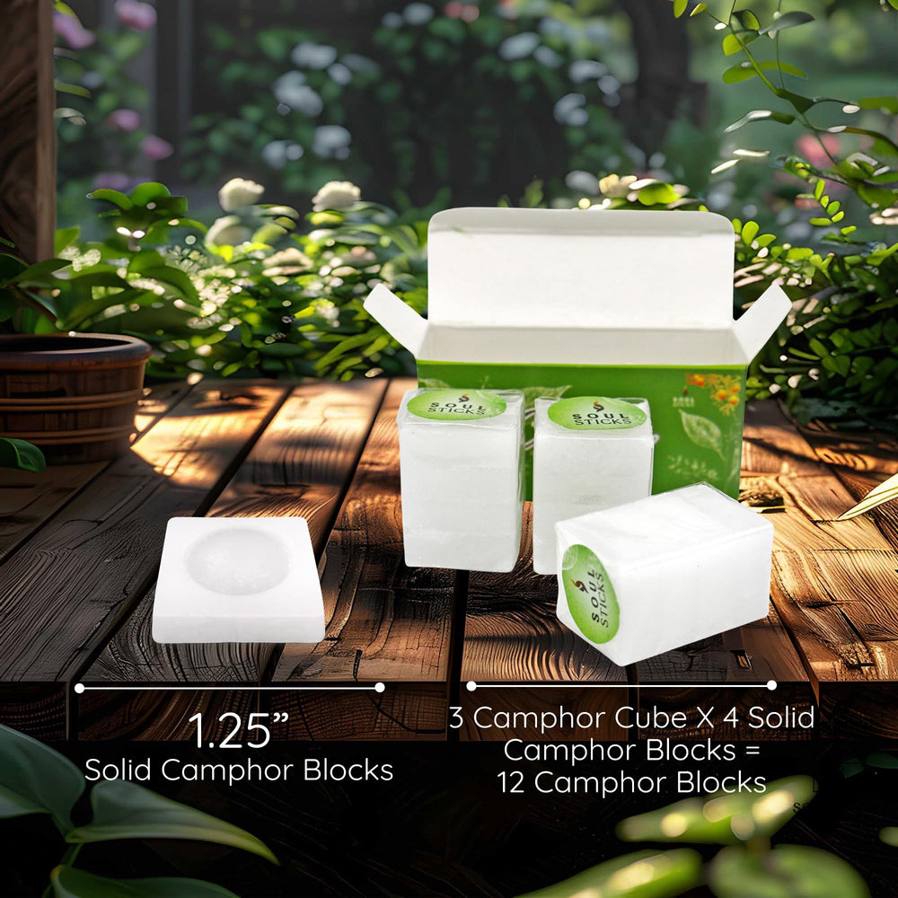 Soul Sticks home aroma refresh using camphor