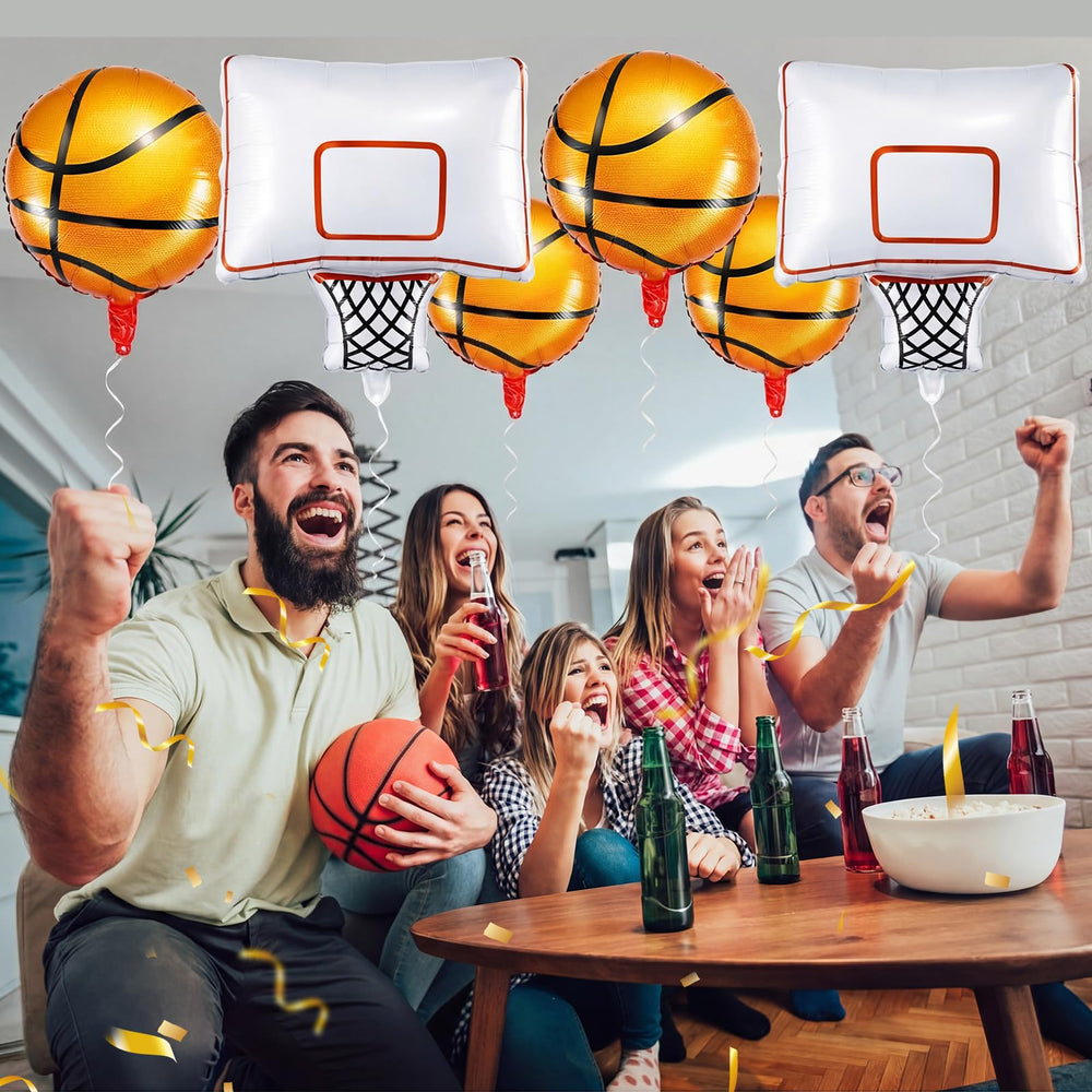 Soulchen 65 cm hoop balloon side view enhances party backdrop