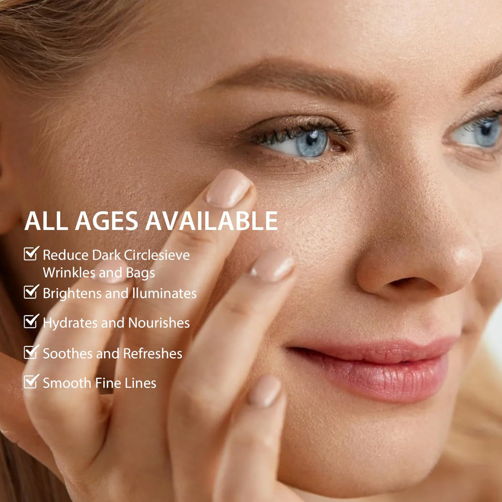 Soulight Eye Serum packaging front showing compact tube and clean design.