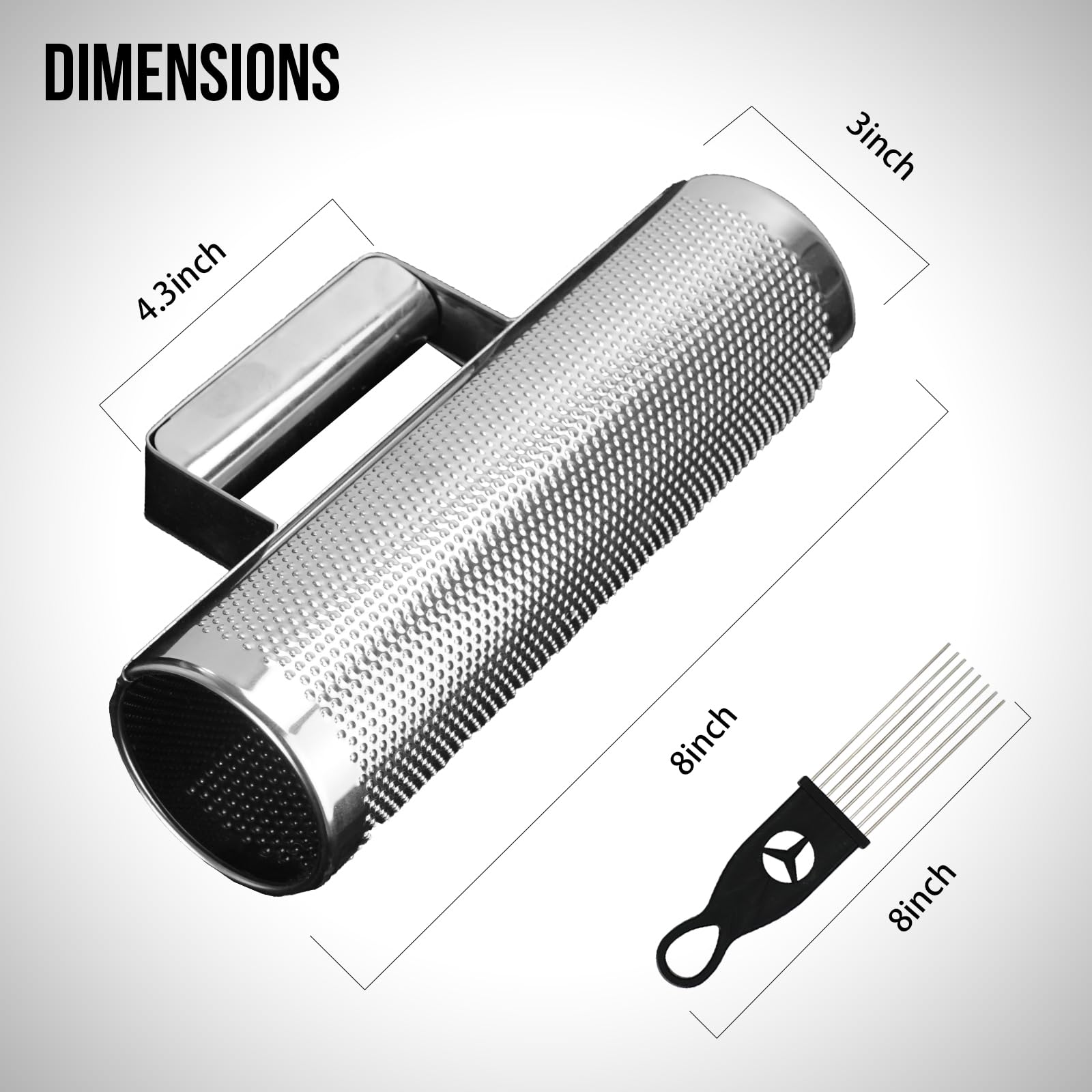 Soulmate Guiro's durable stainless steel construction supports professional use.