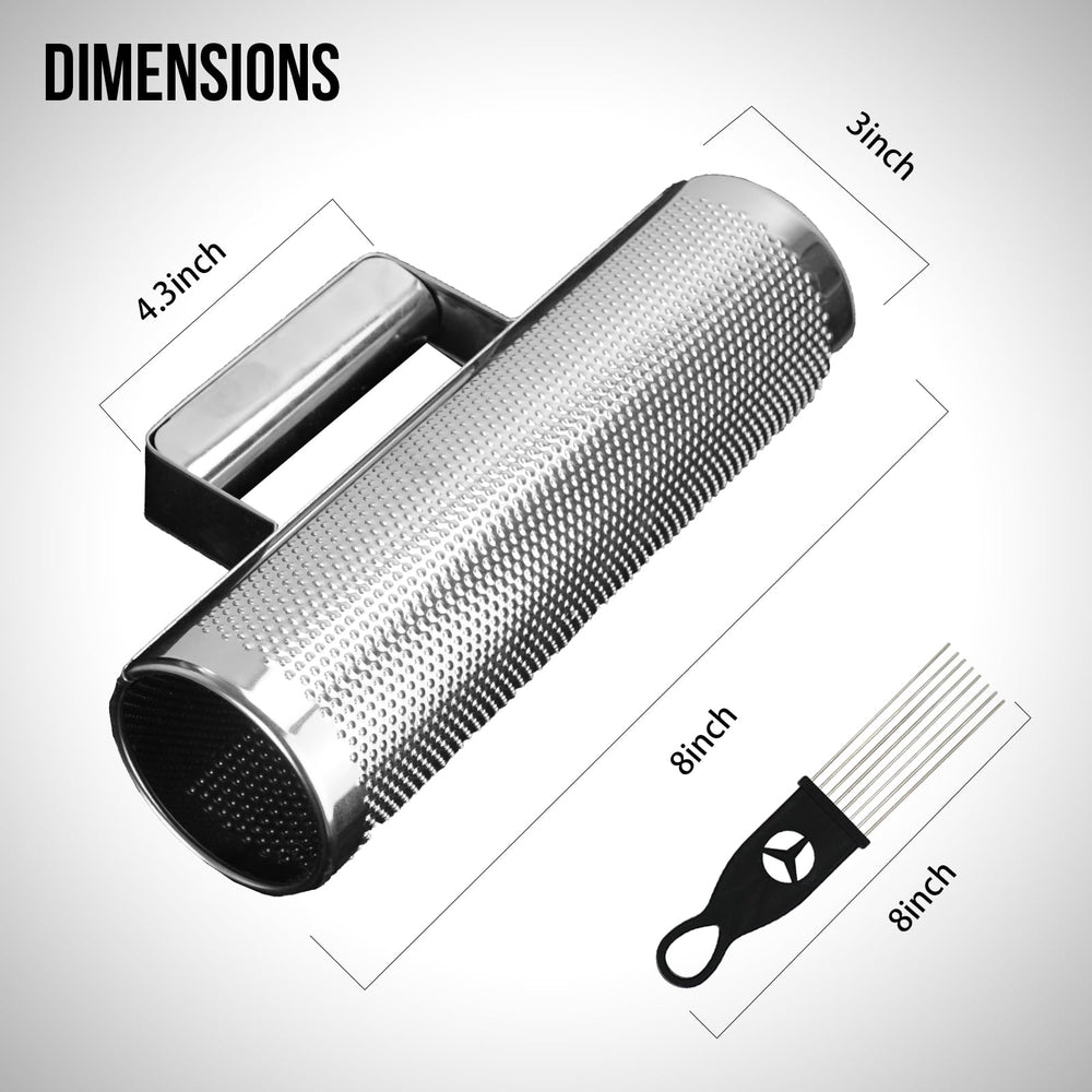 Soulmate Guiro's durable stainless steel construction supports professional use.