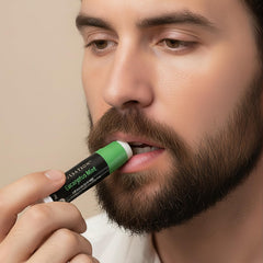 SOULSATION lip balms close-up showing texture for smooth, hydrated lips on the go.