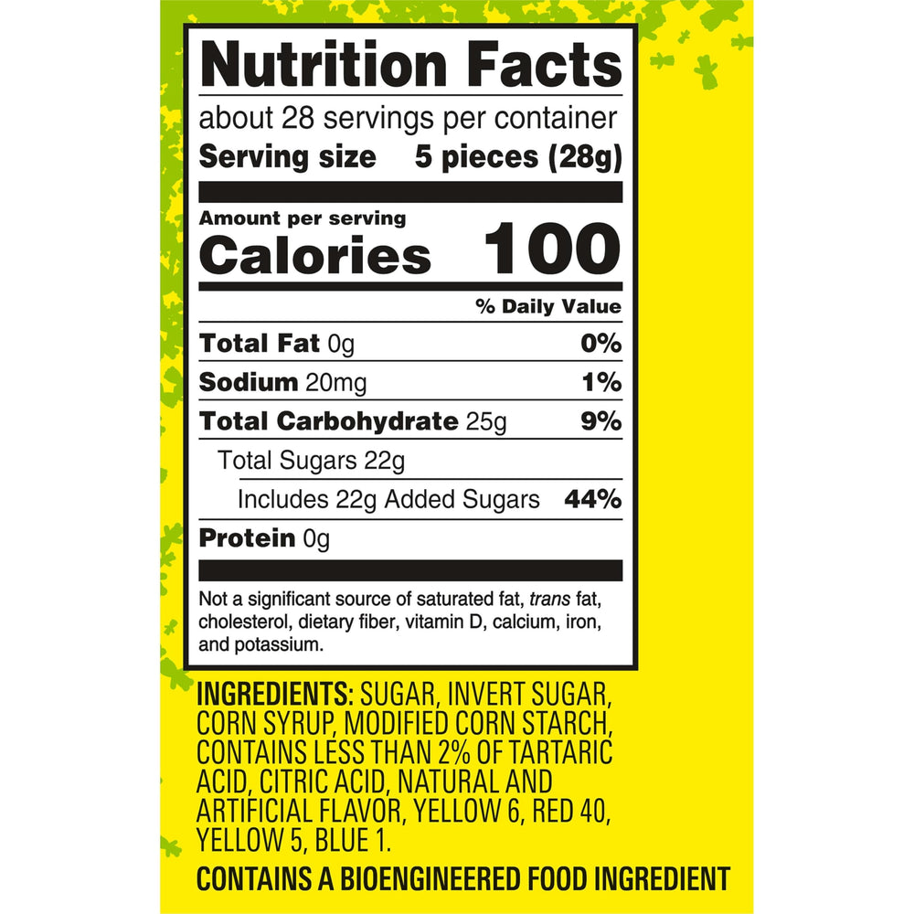 SOUR PATCH KIDS Big Kids assorted fruits for flavor variety