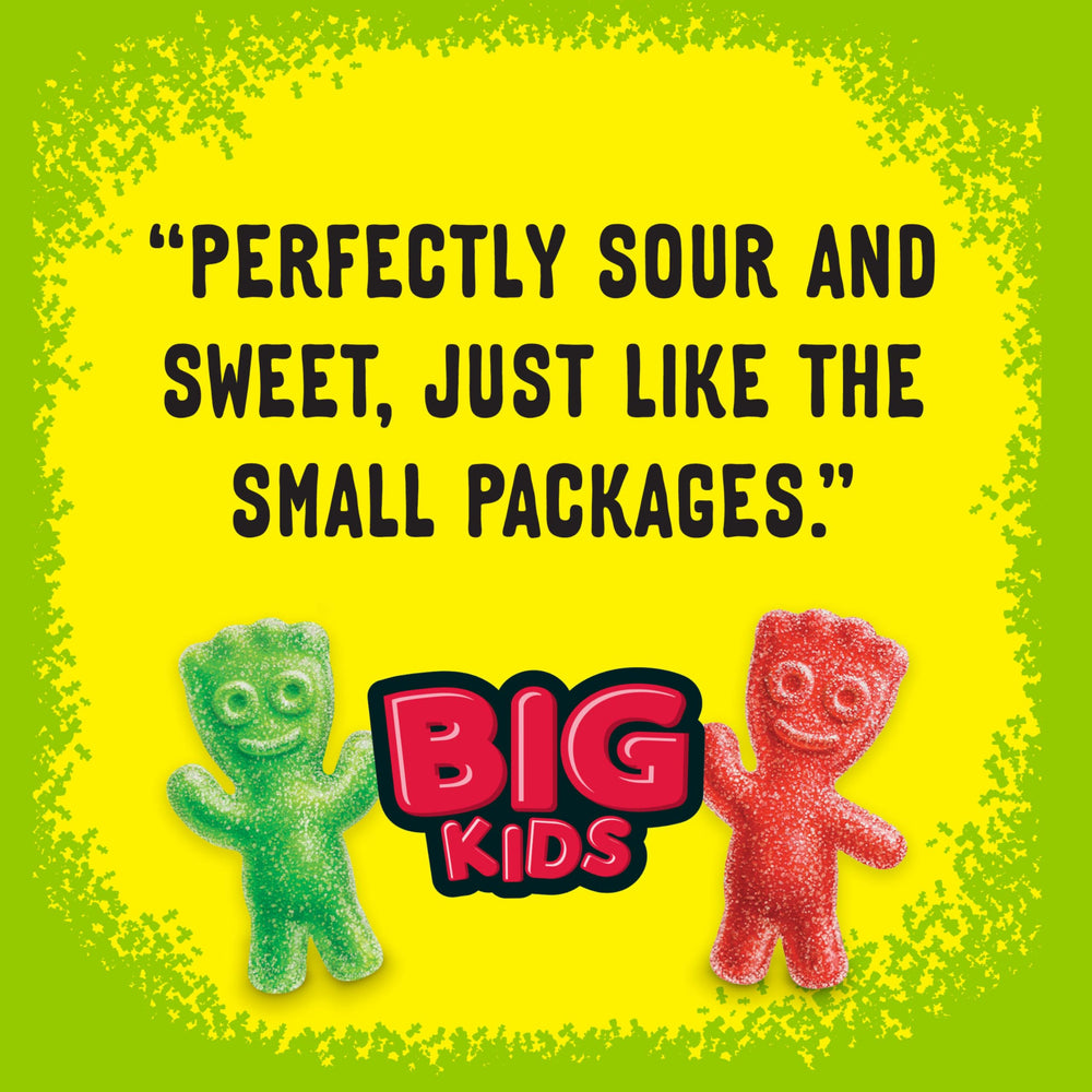 SOUR PATCH KIDS Big Kids kid-shaped gummies in vibrant colors