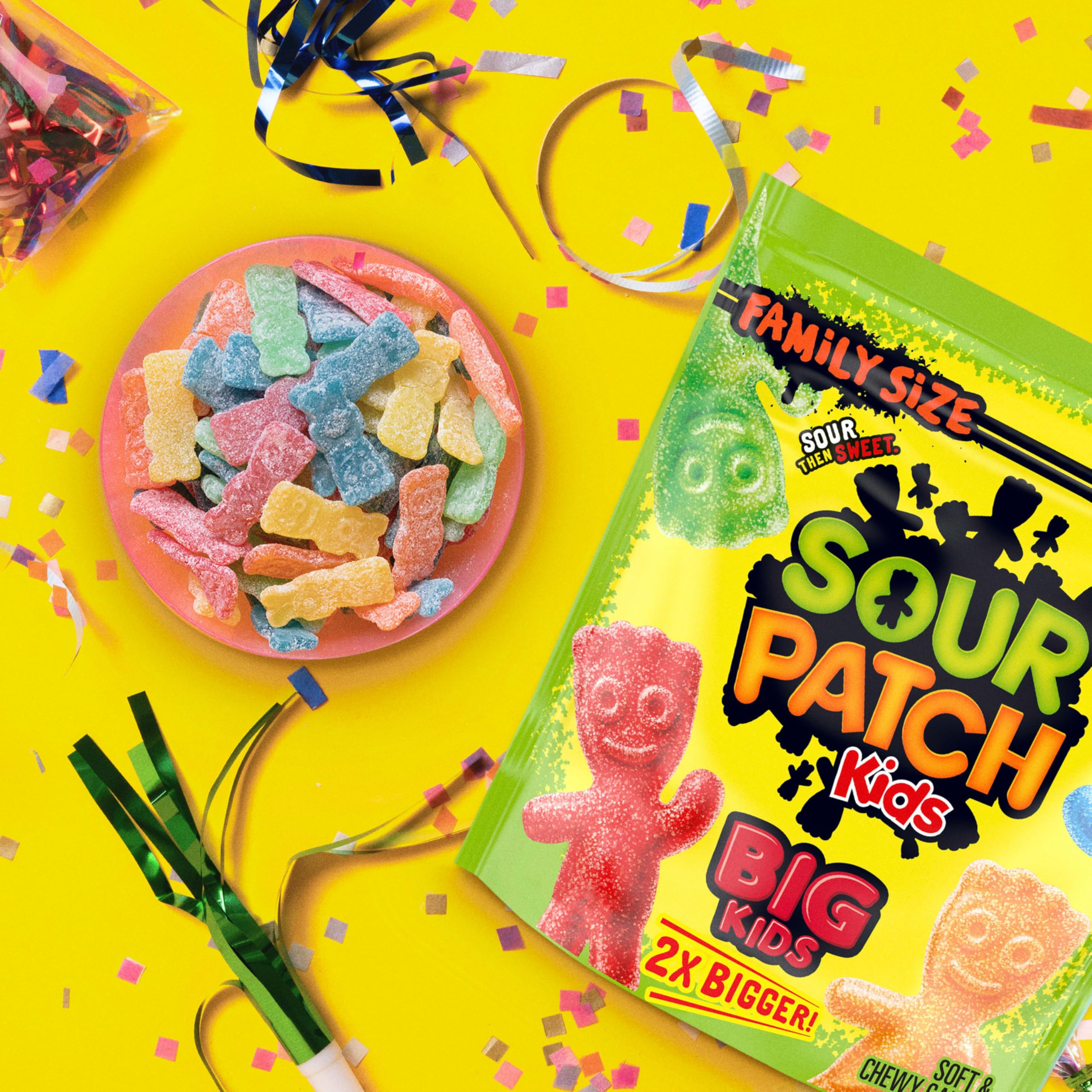 SOUR PATCH KIDS Big Kids movie theater snack at home