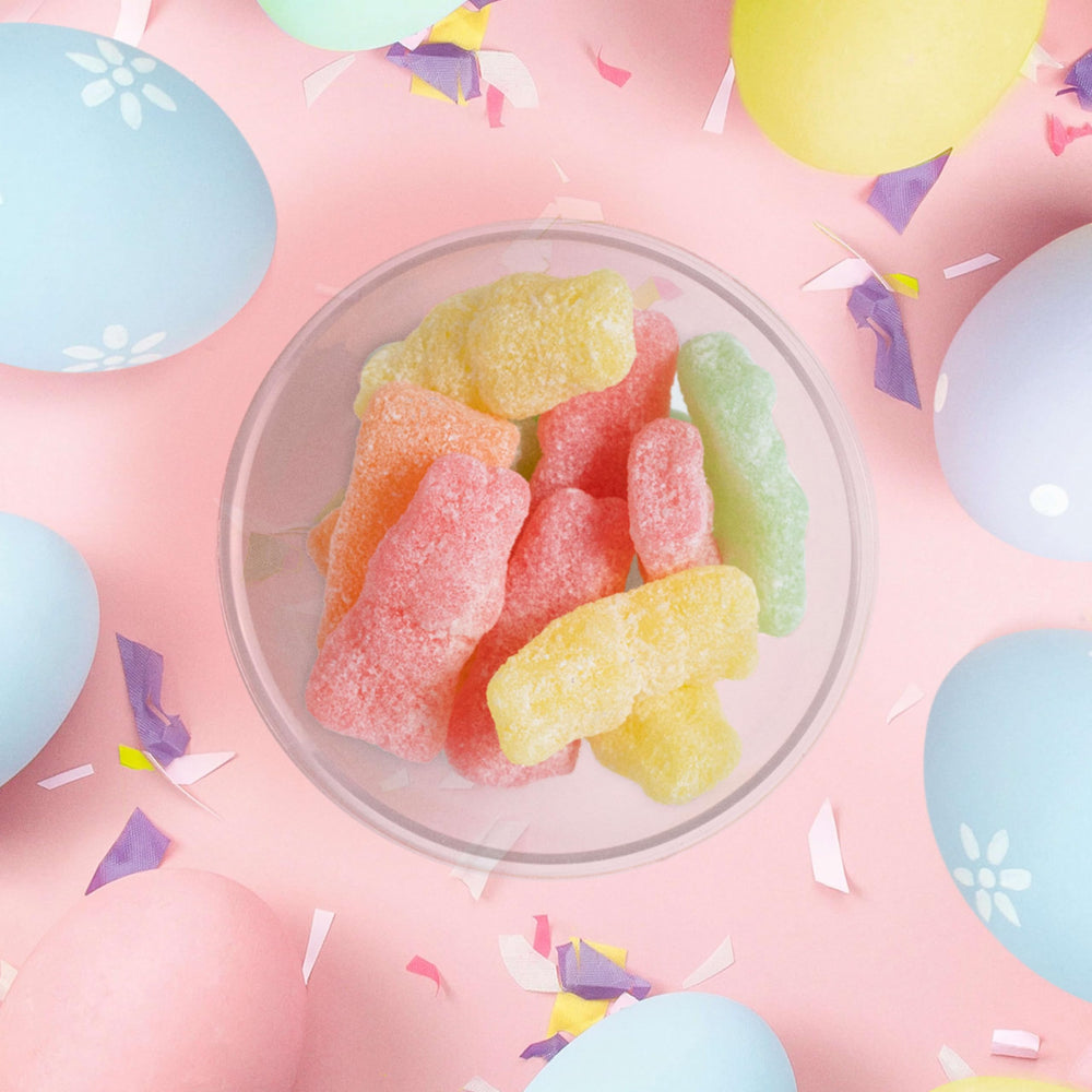 Sour Patch Kids Bunnies for party favors and celebrations.