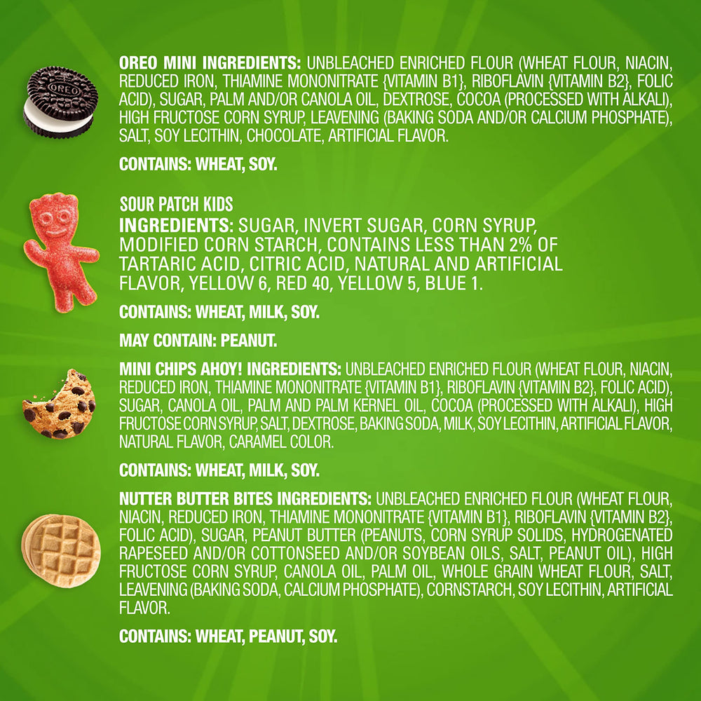 SOUR PATCH KIDS candy pack image with colorful fruity chews.