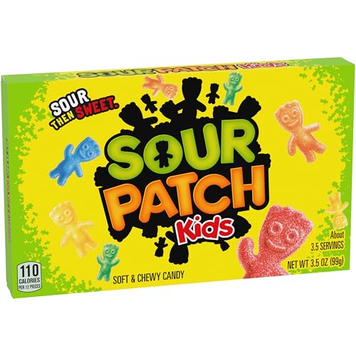SOUR PATCH KIDS care package idea, assorted boxes for gifting