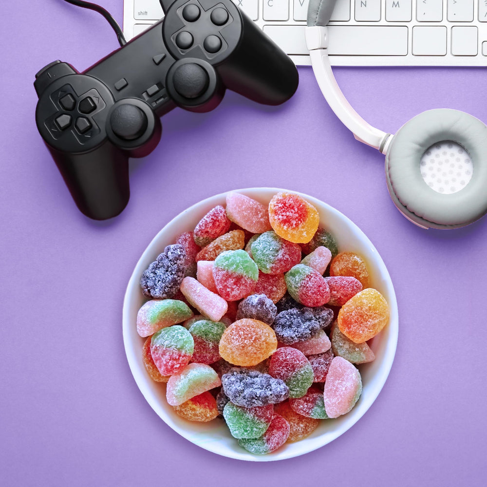 Sour Patch Kids Fruits Mix fruit shapes in bright colors