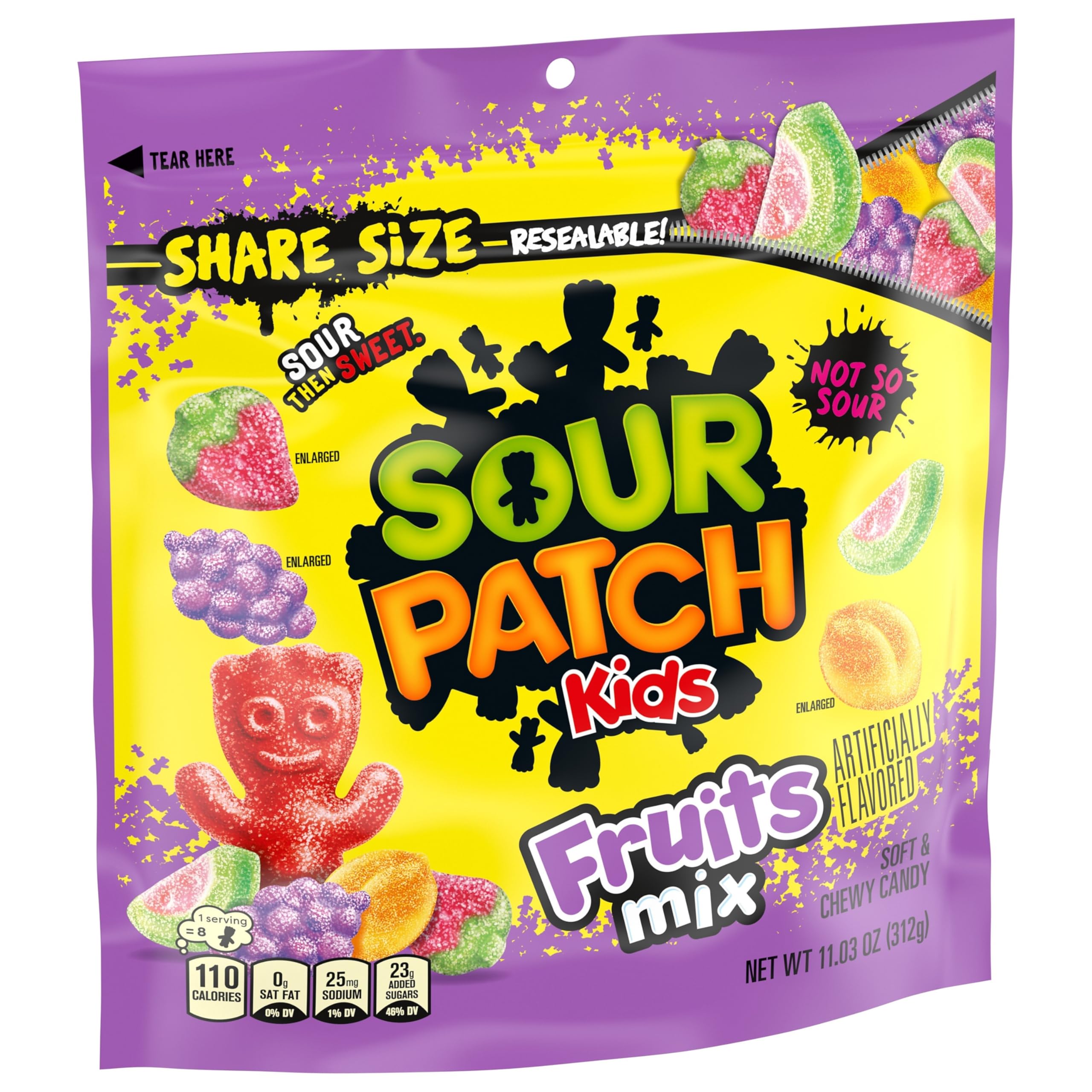 Sour Patch Kids Fruits Mix gift idea for a playful treat