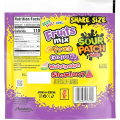 Sour Patch Kids Fruits Mix grape candies for movie nights