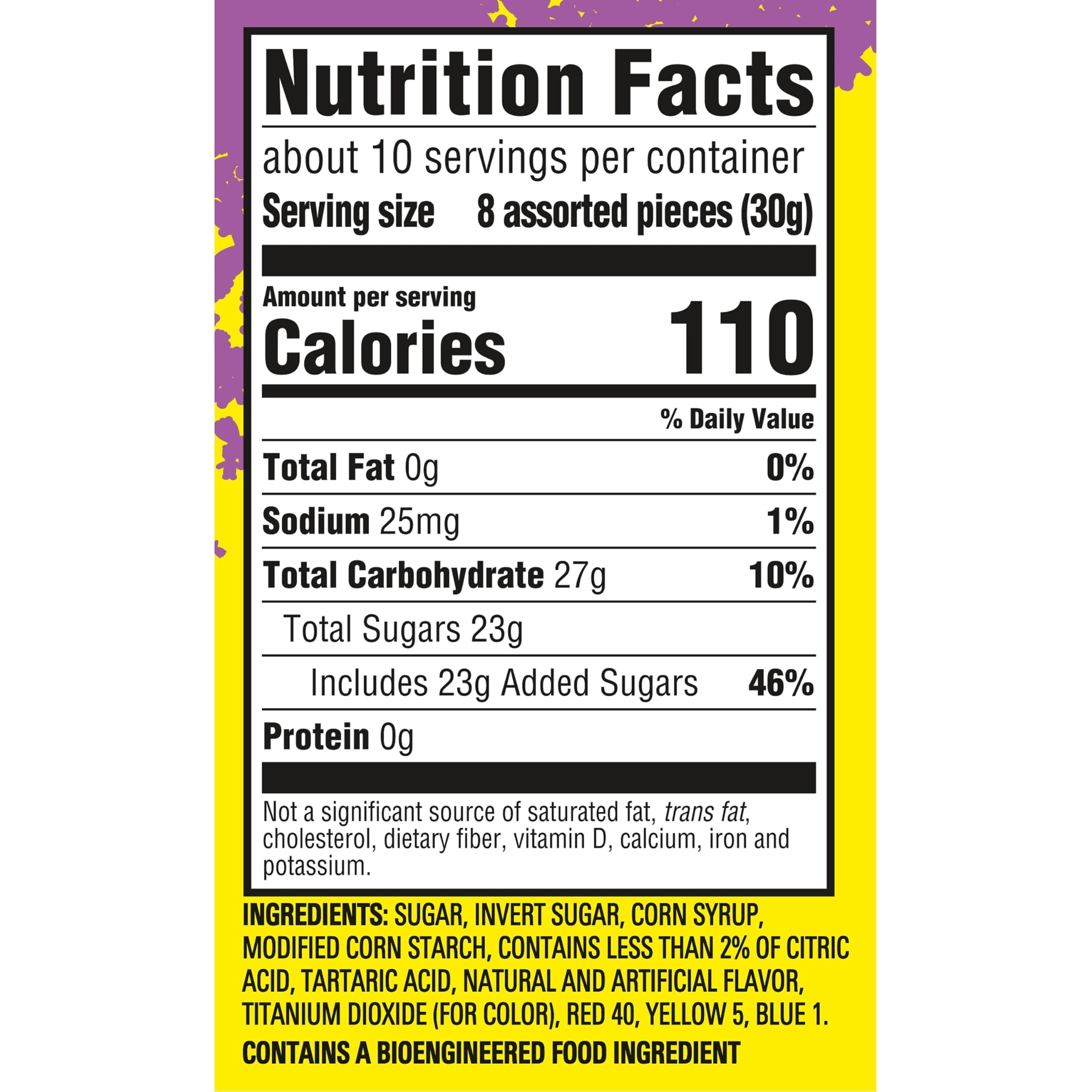 Sour Patch Kids Fruits Mix peach candies with fruity aroma