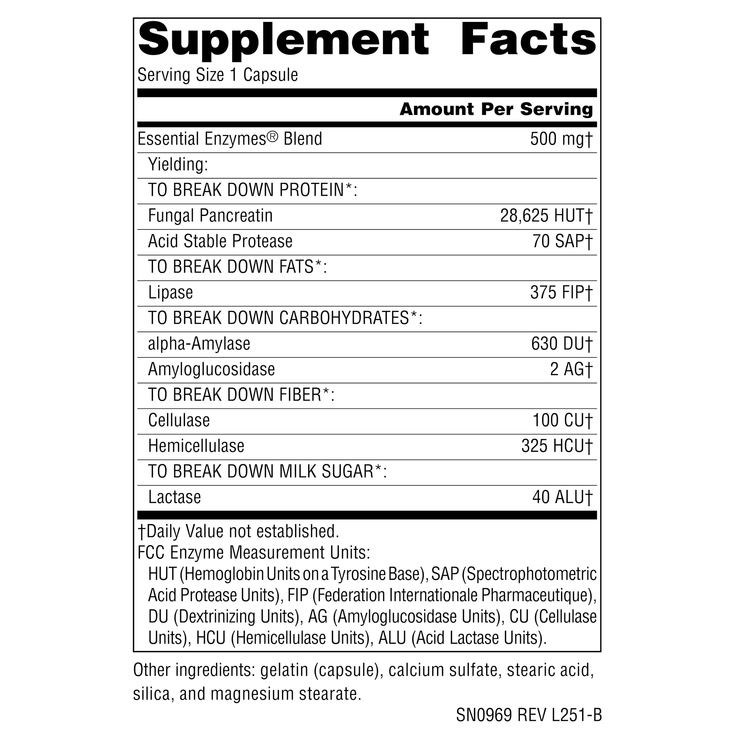 Source Naturals Essential Enzymes capsules, vegetarian formula for daily meals.