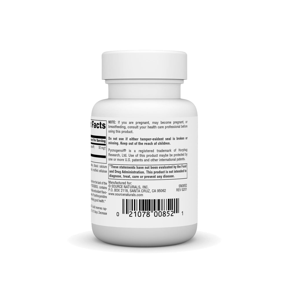 Label highlights 65% procyanidins for potent antioxidant action
