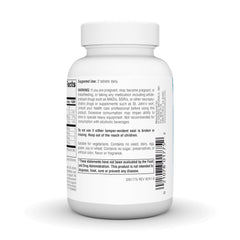Source Naturals Serene Science tablets on a desk, supporting mindful work.
