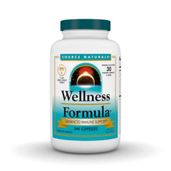 Source Naturals Wellness Formula bottle for daily immune support.
