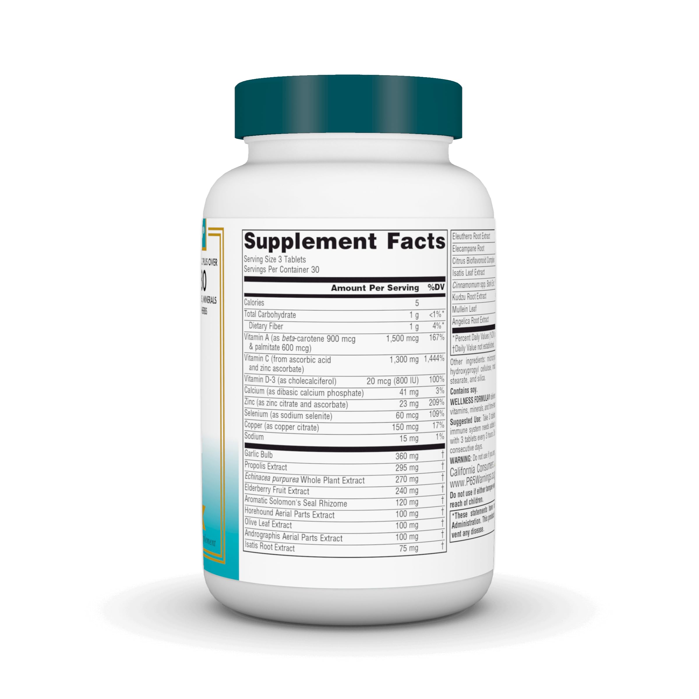 Source Naturals Wellness Formula capsules ready for daily wellness.