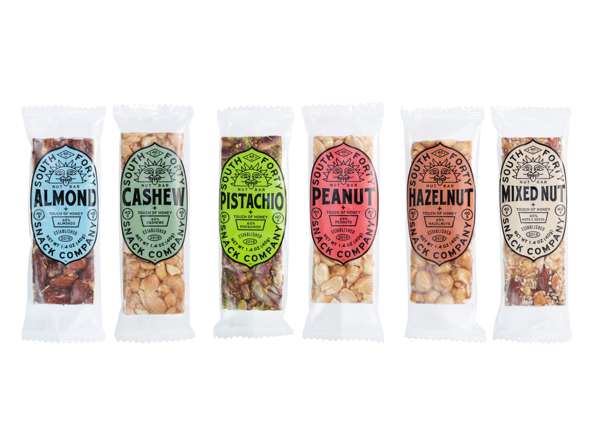 South 40 Nuts-forward snack held in hand, ready for quick energy.
