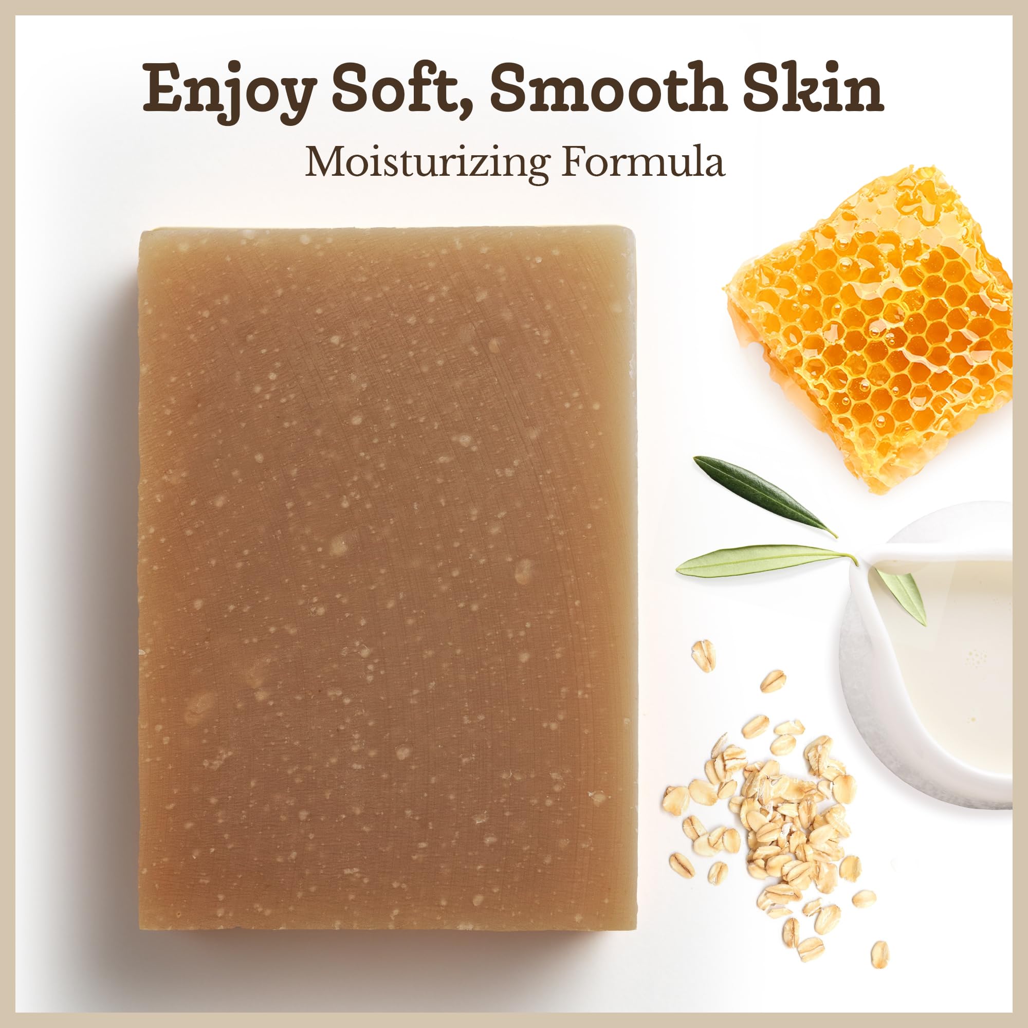 Face and body use of Southern Natural Soap Bar demonstrates gentle cleansing for all ages.