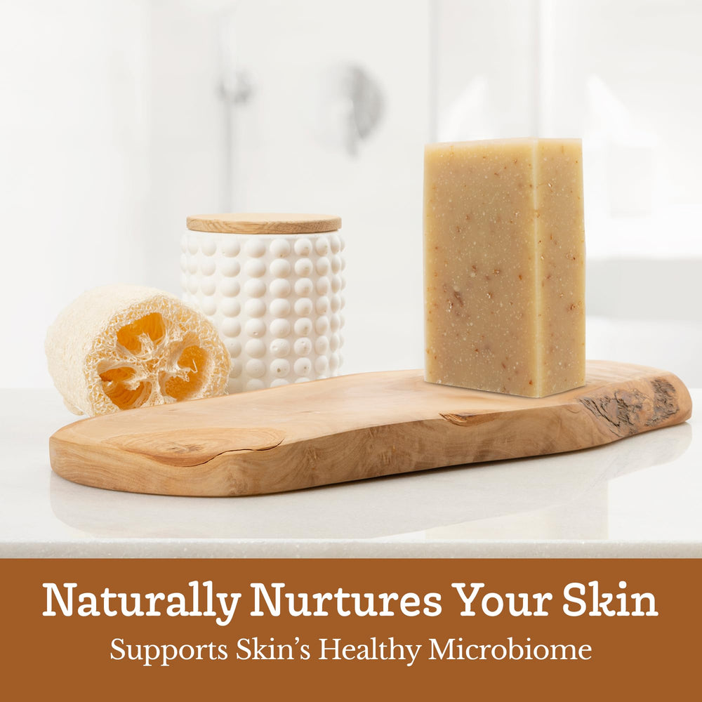 Southern Natural Oatmeal Soap Bar 3-Pack gift-ready packaging appeals for gifting occasion.