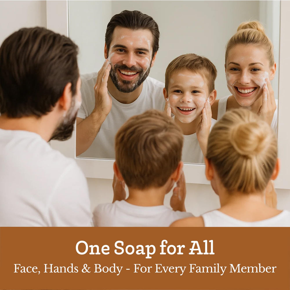 Southern Natural Oatmeal Soap Bar 3-Pack unscented focus for fragrance-free cleansing.