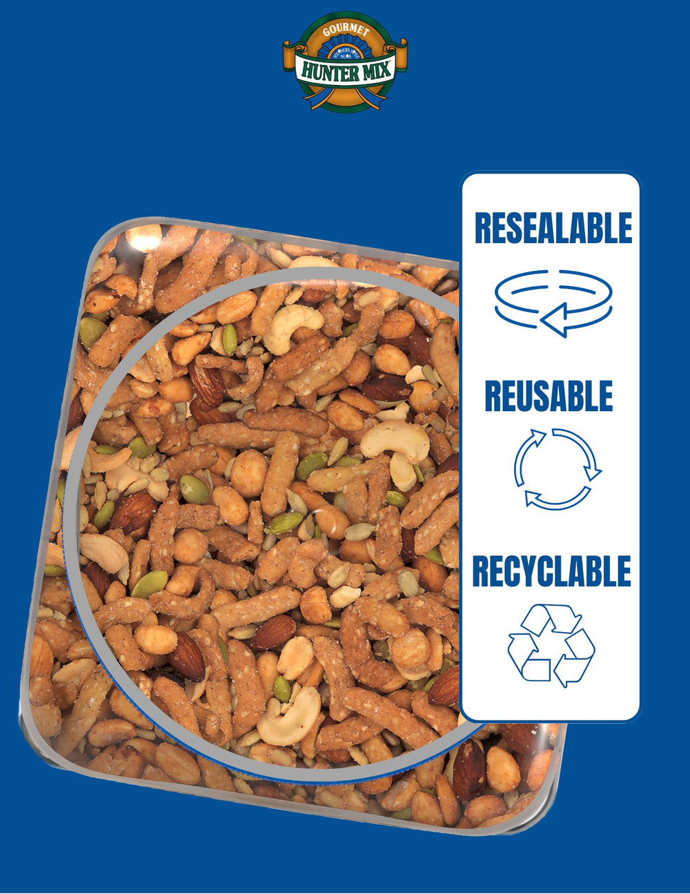 Southern Style Nuts pepitas add extra crunch and nutty flavor to trail mix.