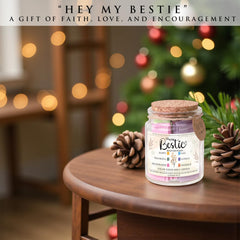 SOUTHLISA Bestie Bible Verses Jar includes a friendship message card for gifting.